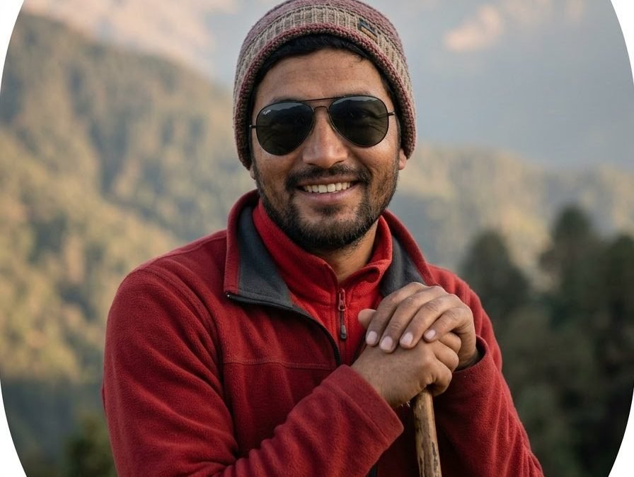 Portrait of trekking guide Mingma Sherpa