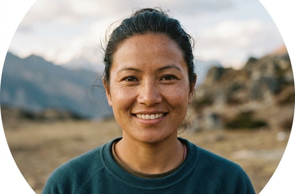 Sara Thapa, Camp Manager, smiling portrait